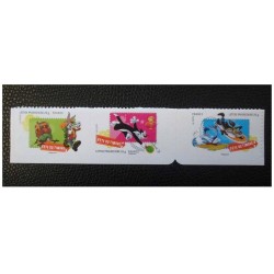 Autoadhésifs Yvert No 268-270 Timbres Looney toons