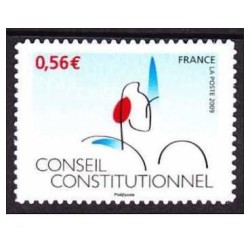 Autoadhésif Yvert No 337 Timbre Pro entreprise Conseil Constitutionnel