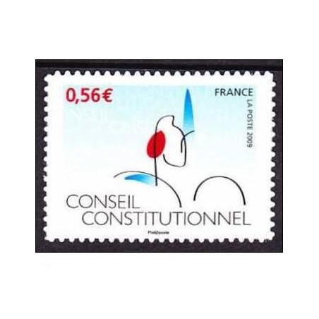 Autoadhésif Yvert No 337 Timbre Pro entreprise Conseil Constitutionnel