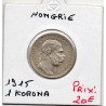 Hongrie 1 Korona 1915 Spl, KM 492 pièce de monnaie