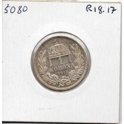 Hongrie 1 Korona 1915 Spl, KM 492 pièce de monnaie