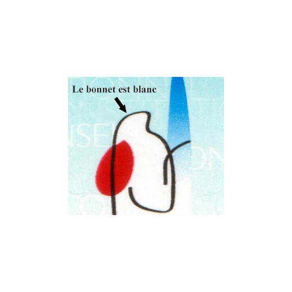 Autoadhésif Yvert No 337A Timbre Pro entreprise Conseil constitutionnel Type 1