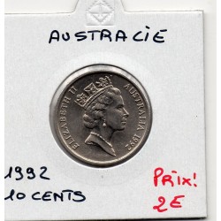 Australie 10 cents 1992 FDC, KM 81 pièce de monnaie