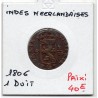 Indes Néerlandaises 1 duit 1806 TTB, KM 100 pièce de monnaie