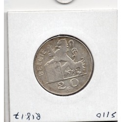 Belgique 20 Frank 1953 en Flamand TTB, KM 141.1 pièce de monnaie