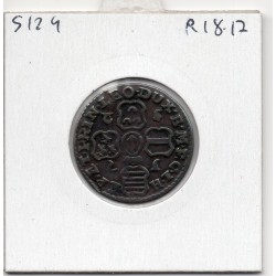 Liège Jean-Théodore de Bavière, Liard 1752 TTB, KM 150 pièce de monnaie
