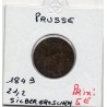 Prusse 2 1/2 silbergroschen 1842 A TB KM 444 pièce de monnaie