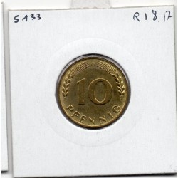 Allemagne RFA 10 pfennig 1950 G, SPL KM 108 pièce de monnaie