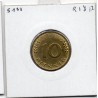 Allemagne RFA 10 pfennig 1950 G, SPL KM 108 pièce de monnaie