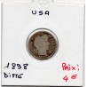 Etats Unis dime 1898 B, KM 113 pièce de monnaie