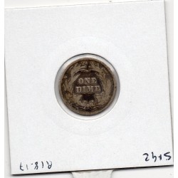 Etats Unis dime 1898 B, KM 113 pièce de monnaie