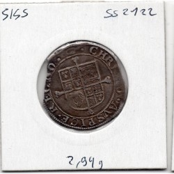 Angleterre Charles 1er 6 pence 1636-1640 TTB KM 96 pièce de monnaie