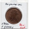 Grande Bretagne Penny 1890 Sup, KM 755 pièce de monnaie