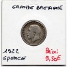 Grande Bretagne 6 pence 1922 TB, KM 815a  pièce de monnaie