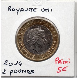 Grande Bretagne 2 pounds 2014 Sup, KM 994 pièce de monnaie
