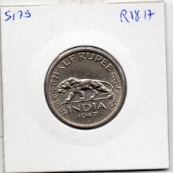 Inde Britannique 1 rupee 1947 Bombay Sup, KM 559 pièce de monnaie