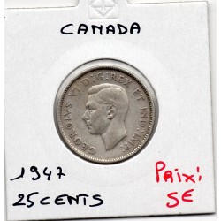 Canada 25 cents 1944 TTB, KM 35 pièce de monnaie