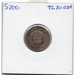 Italie Deux Siciles  1/2 lire 1813 Sup-, KM 263 pièce de monnaie