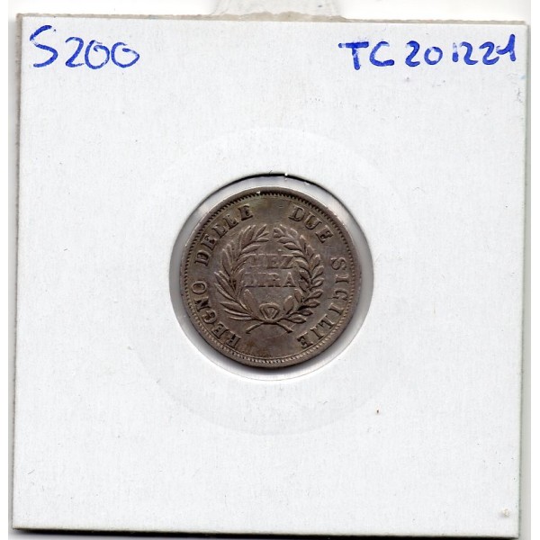 Italie Deux Siciles  1/2 lire 1813 Sup-, KM 263 pièce de monnaie