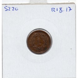 Suisse 1 rappen 1918 TTB, KM 3 pièce de monnaie