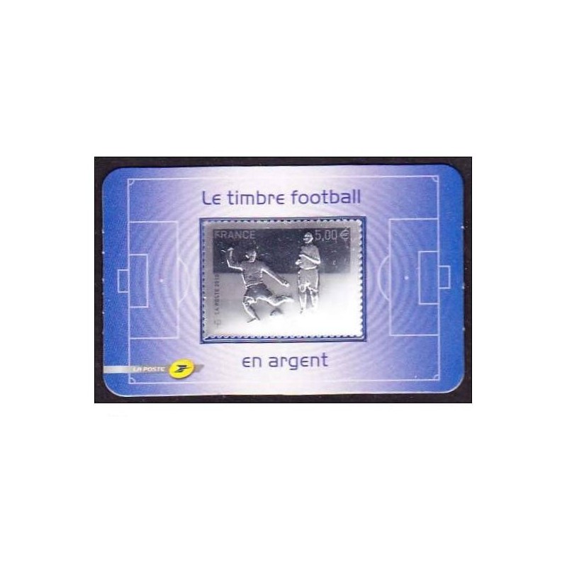 Autoadhésif Yvert No 430 Timbre Le football en argent