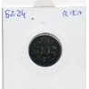 Suisse 10 rappen 1851 TTB-, KM 6 pièce de monnaie