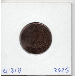 Suisse Canton Neuchatel 1/2 Batzen 1809 TTB, KM 68.1 pièce de monnaie