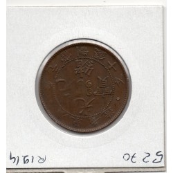 Chine 10 cash Kwang-Tung 1900-1906 TTB, KM Y193 pièce de monnaie