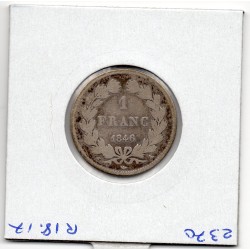 1 Franc Louis Philippe 1846 A Paris AB, France pièce de monnaie