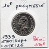 Polynésie Française 10 Francs 1993 Sup+, Lec 83 pièce de monnaie