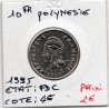 Polynésie Française 10 Francs 1995 FDC, Lec 84 pièce de monnaie