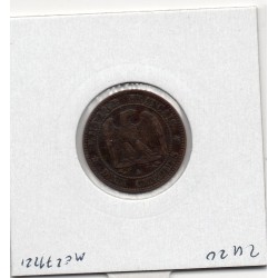 2 centimes Napoléon III tête nue 1855 A Chien Paris TTB, France pièce de monnaie