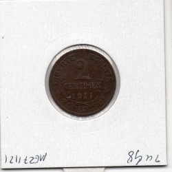 2 centimes Dupuis 1911 TTB, France pièce de monnaie