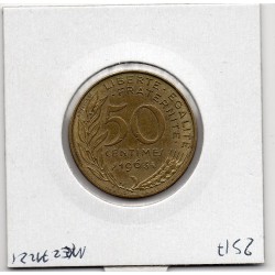 50 centimes Lagriffoul 1963 3 plis Sup, France pièce de monnaie