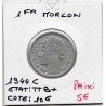 1 franc Morlon 1944 C Castelsarrasin TTB+, France pièce de monnaie