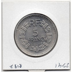 5 francs Lavrillier 1947 Sup, France pièce de monnaie