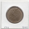 Monaco Louis II 20 francs 1947 Sup, Gad 137 pièce de monnaie