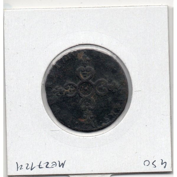 6 denier Dardenne 1710 & aix Louis XIV pièce de monnaie royale