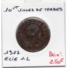 10 centimes Ville de Tarbes 1917 Elie 1.2 monnaie de nécessité