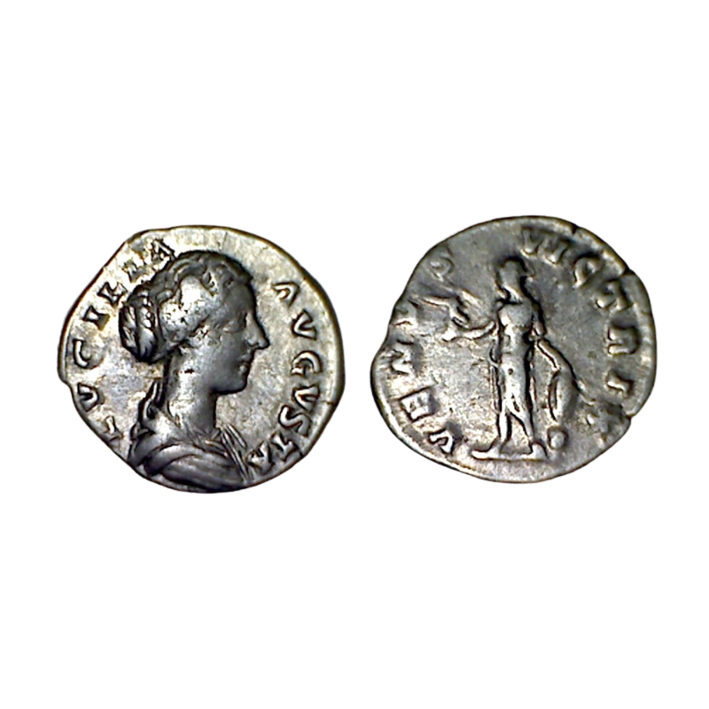 Denier de Lucille (166-169), RIC 786 sear 5492 atelier Rome