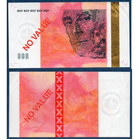 Echantillon du Maurice Ravel moyen format NNeufBillet de la banque de France