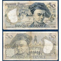 50 Francs Quentin TB 1988 Billet de la banque de France
