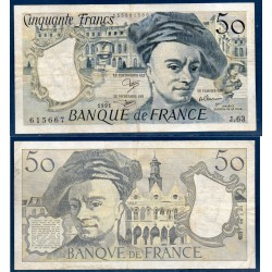 50 Francs Quentin TB 1991 Billet de la banque de France