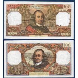 100 Francs Corneille TTB  5.11.1970 Billet de la banque de France