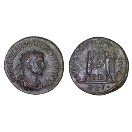 Antoninien de Dioclétien (285-286), Ric 330 sear 12670 var atelier Tripoli