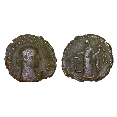 Tetradrachme Dioclétien (286-287 l'an 2), atelier provincial Alexandrie