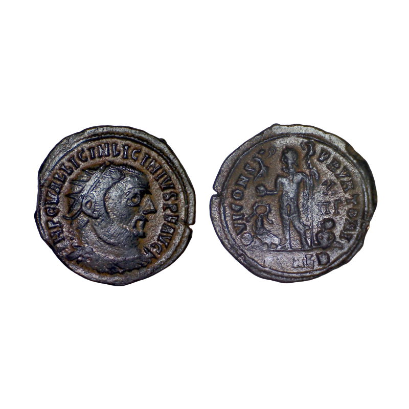 AE3 radié Licinius (318-324), RIC 28 sear 15226 atelier Alexandrie