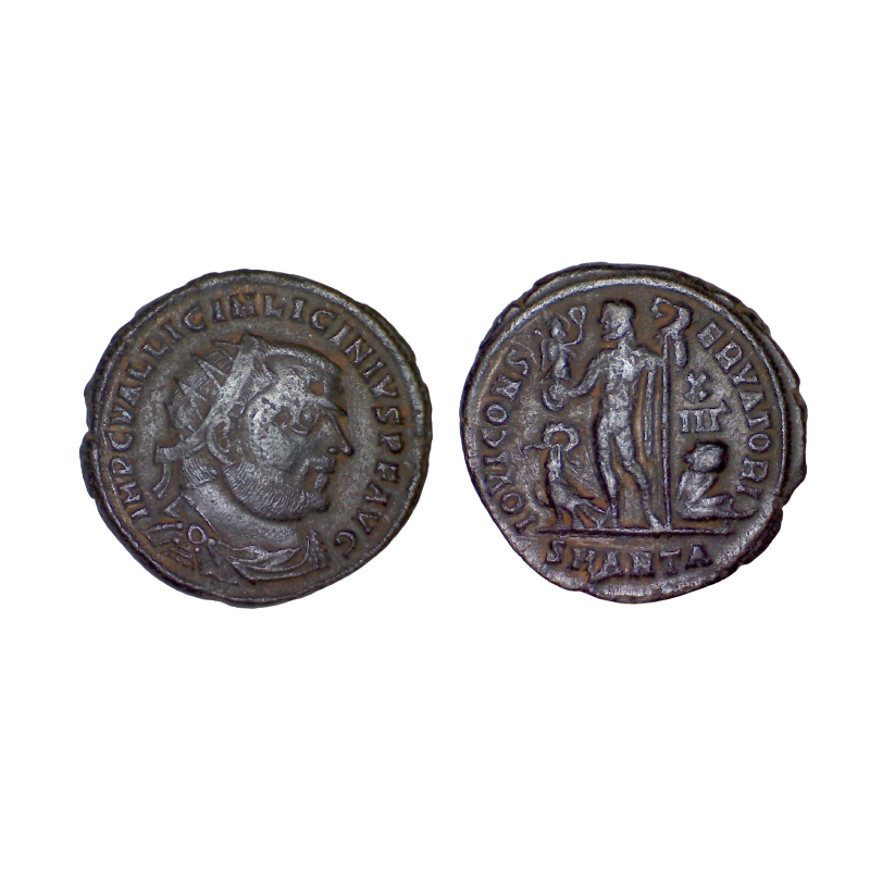 AE3 radié Licinius (318-324), RIC 35 sear 15225 atelier Antioche