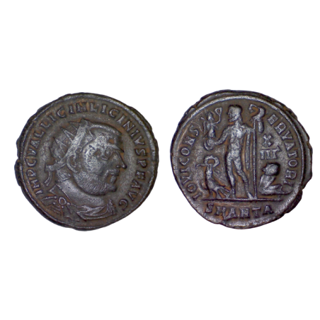 AE3 radié Licinius (318-324), RIC 35 sear 15225 atelier Antioche