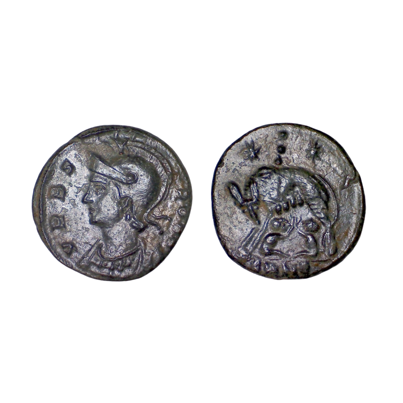 Ae3 ROMA, allégorie de rome (330-335),RIC 195 sear 16521 atelier Nicomédie